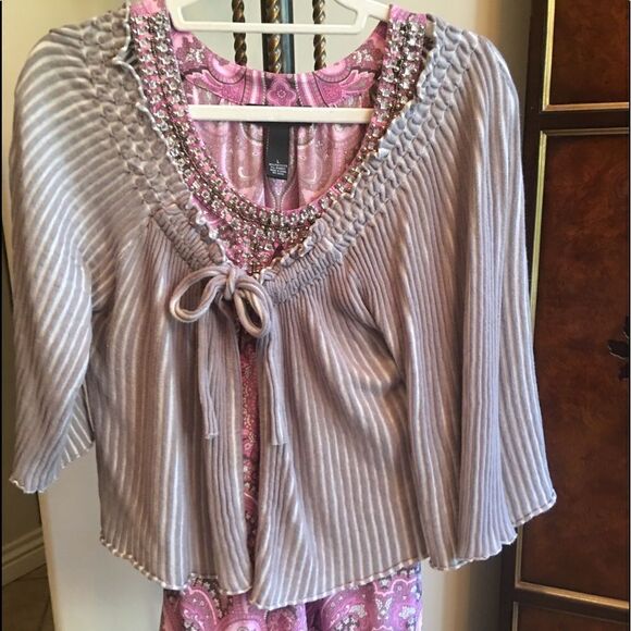 JEWELED TANK & Cardigan Set! - Picture 2 of 16